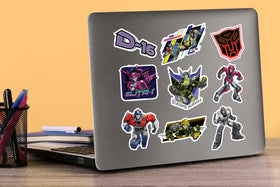 GRAPHICS & MORE Transformers One sticker set keeps colors vibrant during daily use.