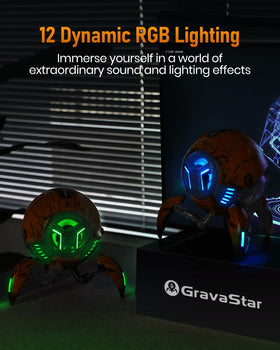 GravaStar Mars Pro high-capacity battery pack for long sessions