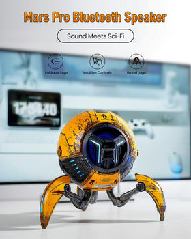GravaStar Mars Pro driver layout with two subwoofers and two tweeters for depth