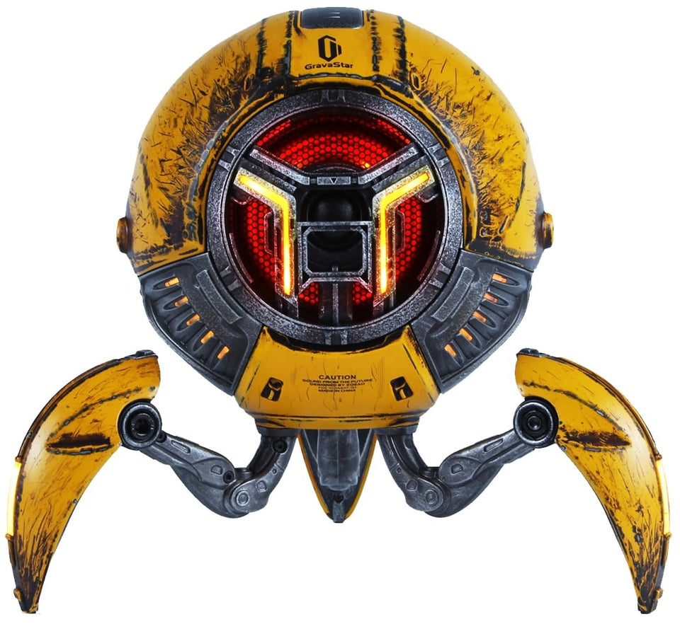 GravaStar Mars Pro front view showing bold design and compact form for home use