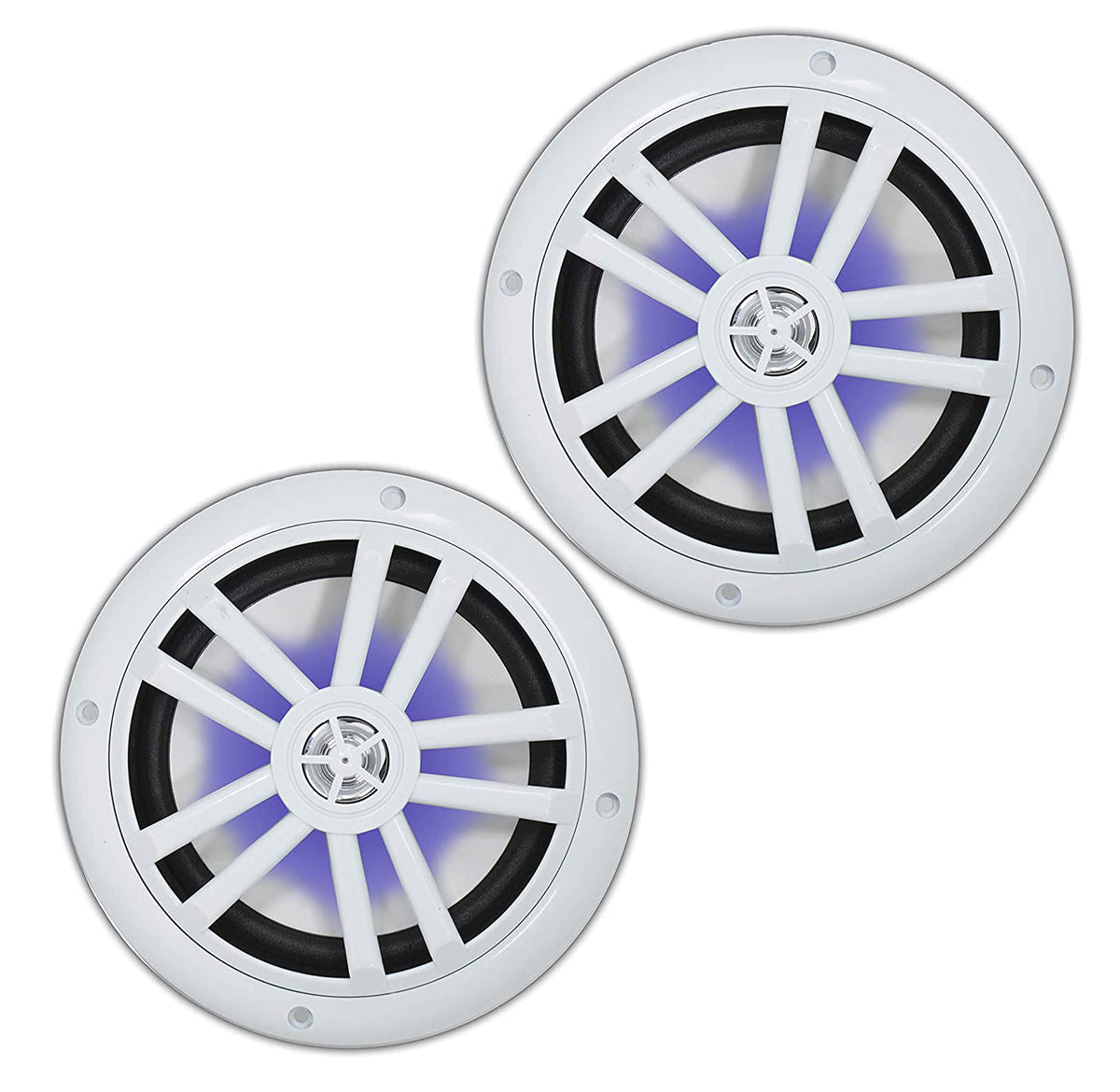 Gravity MG680 grille close-up highlighting corrosion-resistant finish and clear speaker protection benefit
