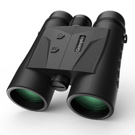 Gravoptics rangefinder binoculars ultra-fast ranging for quick target acquisition