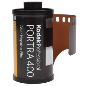 GRDE Kodak Portra 400 front packaging showing label and 36 exposures for reliable shooting