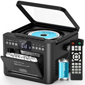 Greadio Boombox front view highlights 9-in-1 playback for versatile listening sessions.