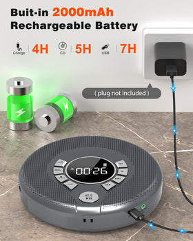 Greadio in car FM transmitter setup tuned on radio showing wireless in-car playback