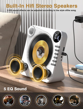 Greadio in use streaming via Bluetooth from phone to play wireless music in living room