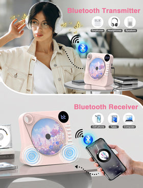 Greadio remote control beside unit enabling simple hands-free operation