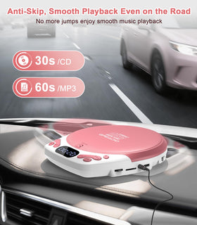 Greadio next to a smartphone to show compact size and portability