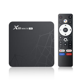 GREALT front view showing compact Android TV box and clean design benefits