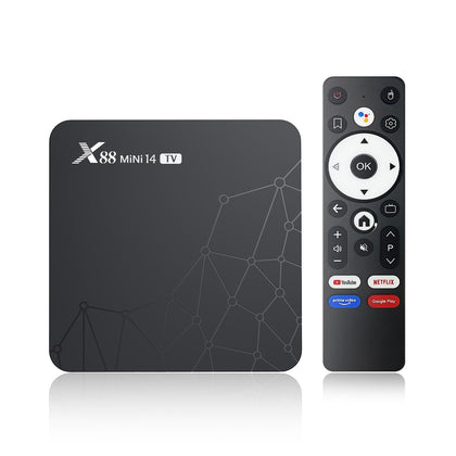 GREALT front view showing compact Android TV box and clean design benefits