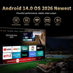 GREALT beside 8K TV demonstrating high-resolution playback benefits