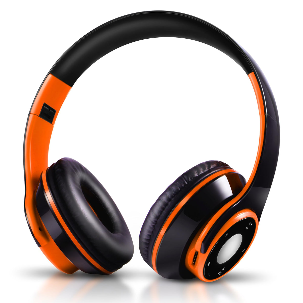 GREAT SAGE front view showing orange finish and clear branding benefit portability