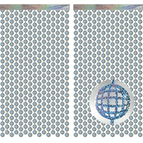 GREATRIL disco-dancing-ball-backdrop adds sparkling wall shimmer for parties.