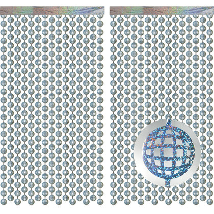 GREATRIL disco-dancing-ball-backdrop adds sparkling wall shimmer for parties.