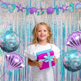 GreatRIL durable, non-toxic curtain is safe for celebrations and reuse.