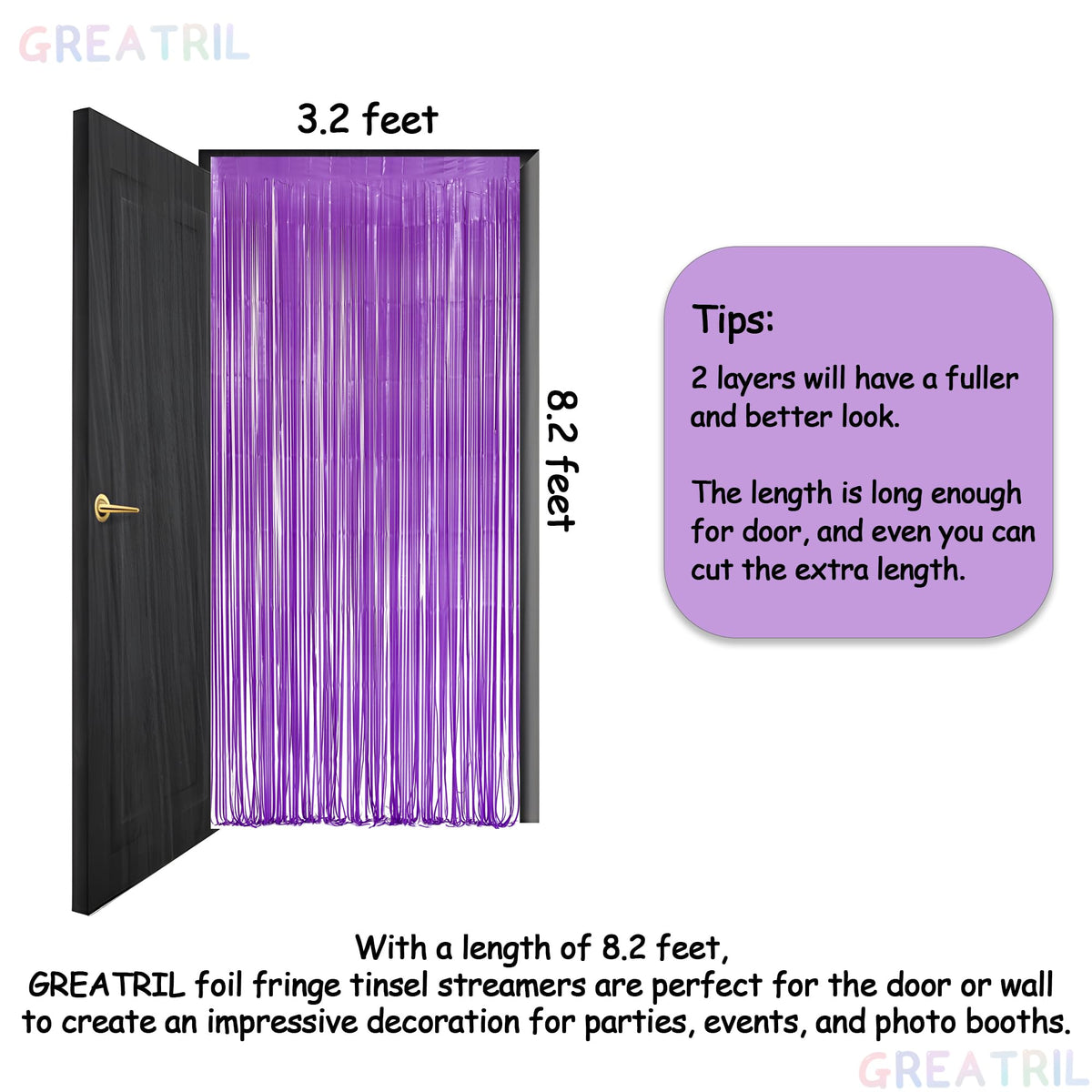 GREATRIL princess-themed decor provides elegant shimmer for photo backdrops.