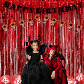 GREATRIL reusable PET foil curtain suitable for multiple parties.