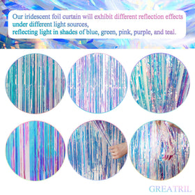 GreatRIL iridescent foil creates glamorous atmosphere for celebrations and shows.