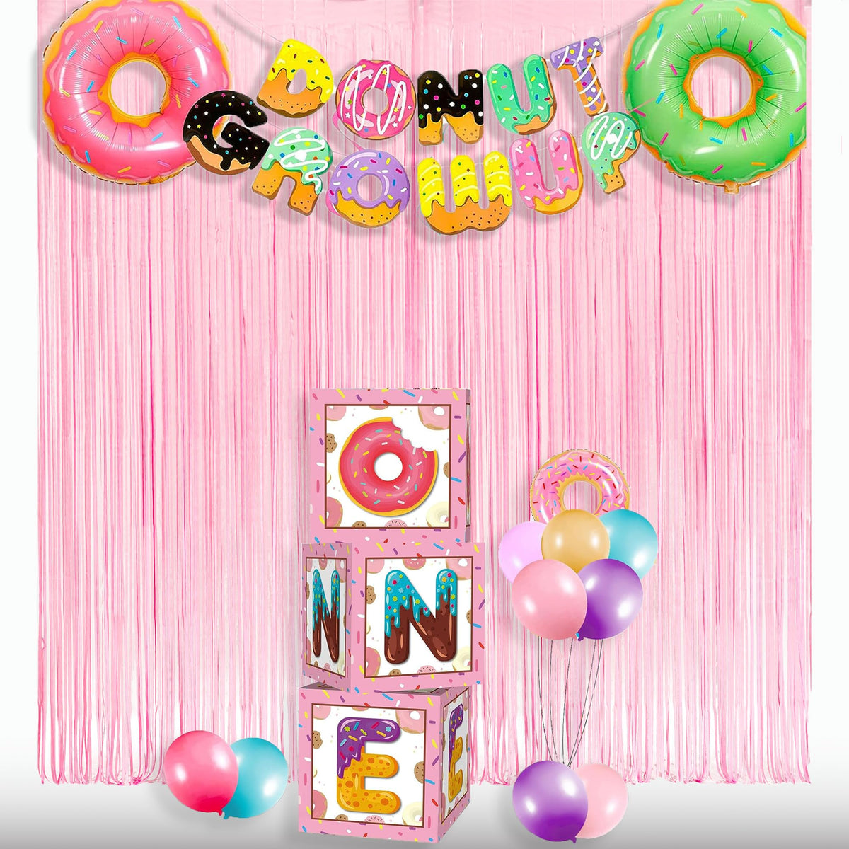 GREATRIL valentines-ready pink backdrop offers romantic ambiance for celebrations or Galentines gatherings.