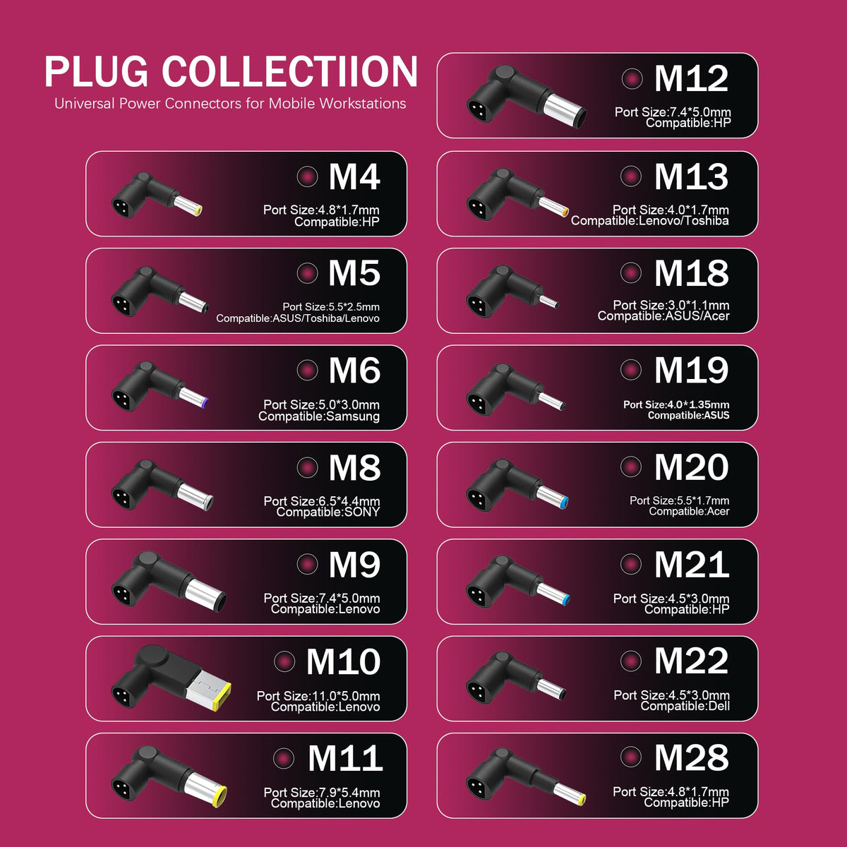 GreBed 15-tips kit enabling quick tip swapping for many models.