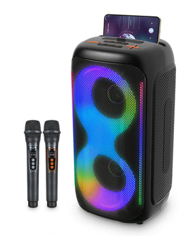 Green Keeper GKD40 portable karaoke front view for home use