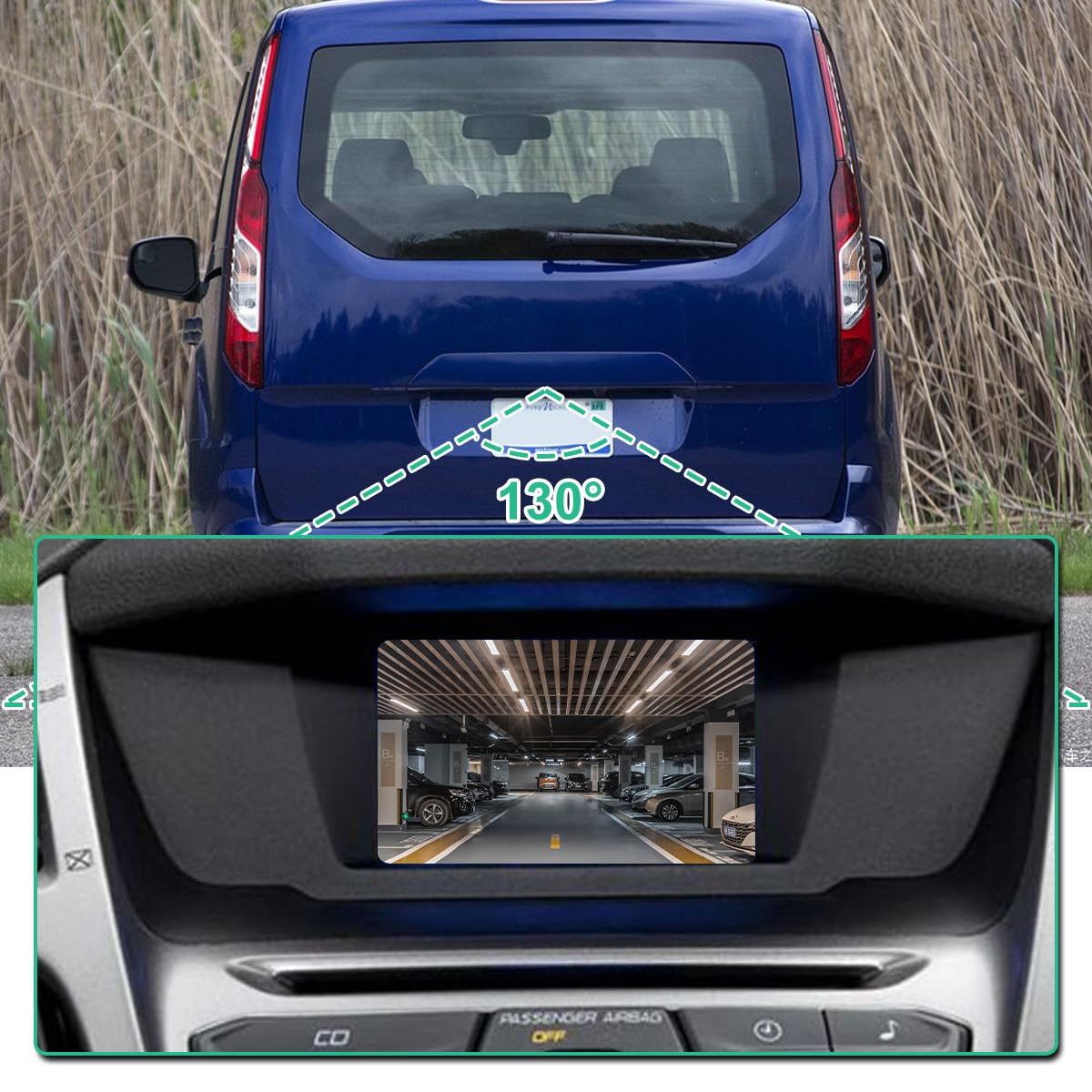 GreenYi OE part replacement camera matches original Ford tuning