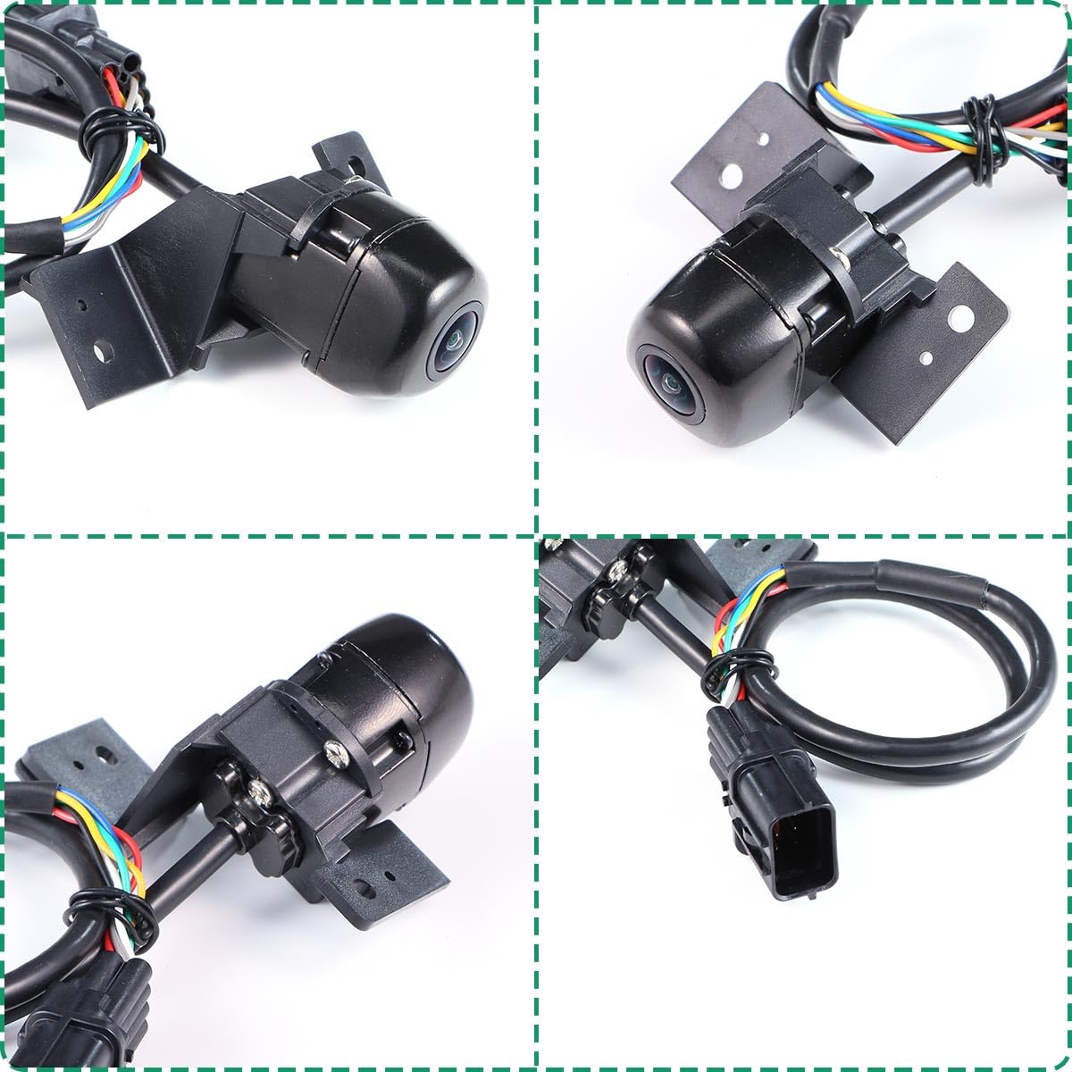 GreenYi 95760D3000 camera installation guide illustrating plug-and-play setup