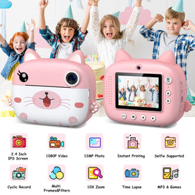 GREENKINDER rear screen in use displaying photo preview, instant review benefit