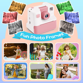 GREENKINDER printed photos and paper rolls illustrating instant keepsakes to decorate