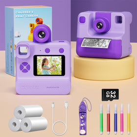GREENKINDER camera in hand showing compact portable size