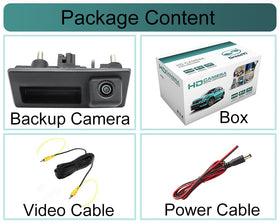 GreenYi camera installed on car showing wide 170-degree view for safer parking