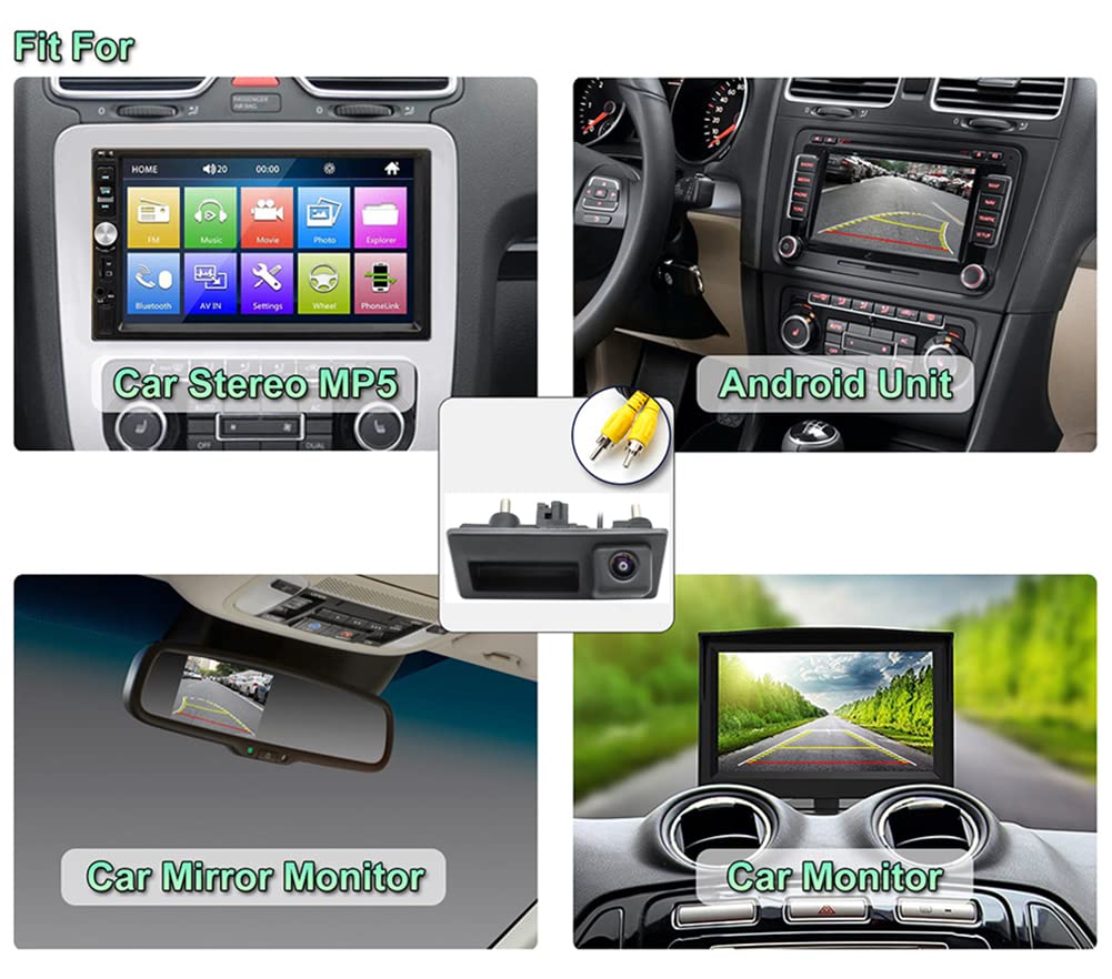 GreenYi night vision image showing improved low-light rear visibility and safety