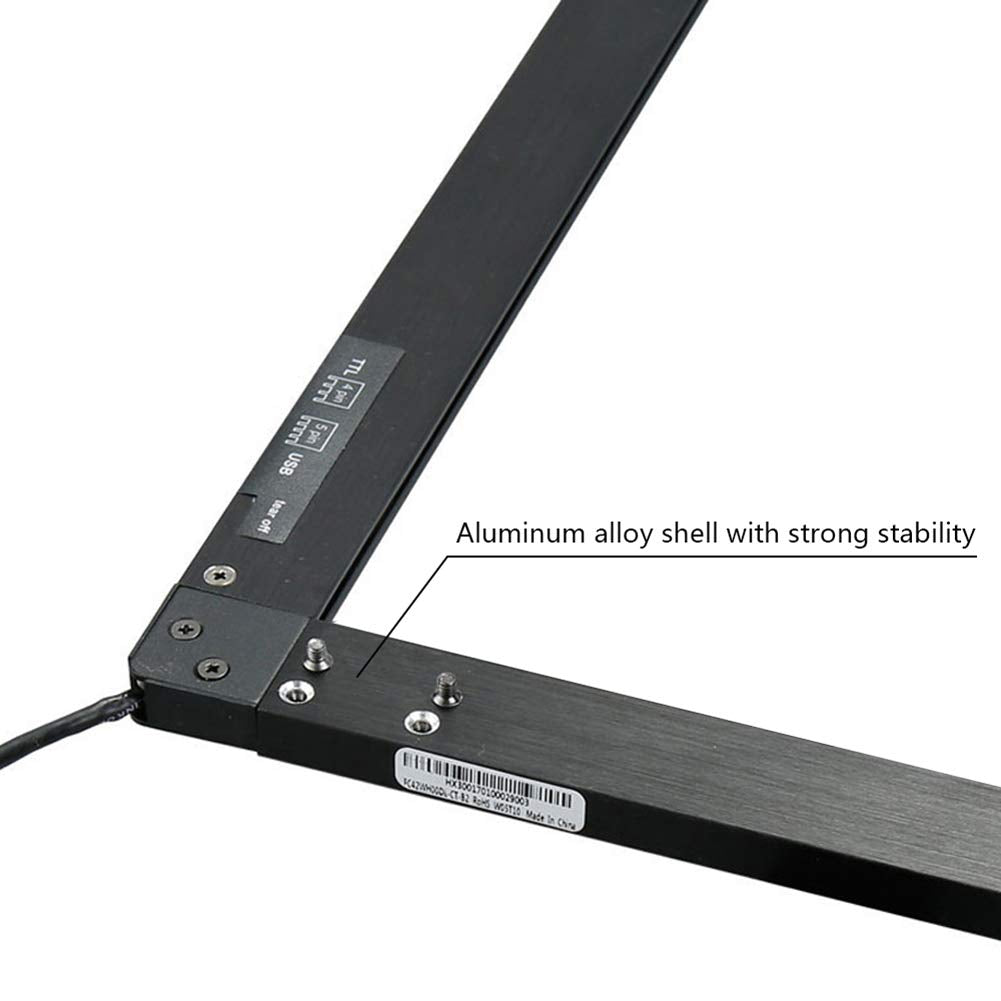 GreenTouch 10-point sensors close-up showing precise multi-touch capability.
