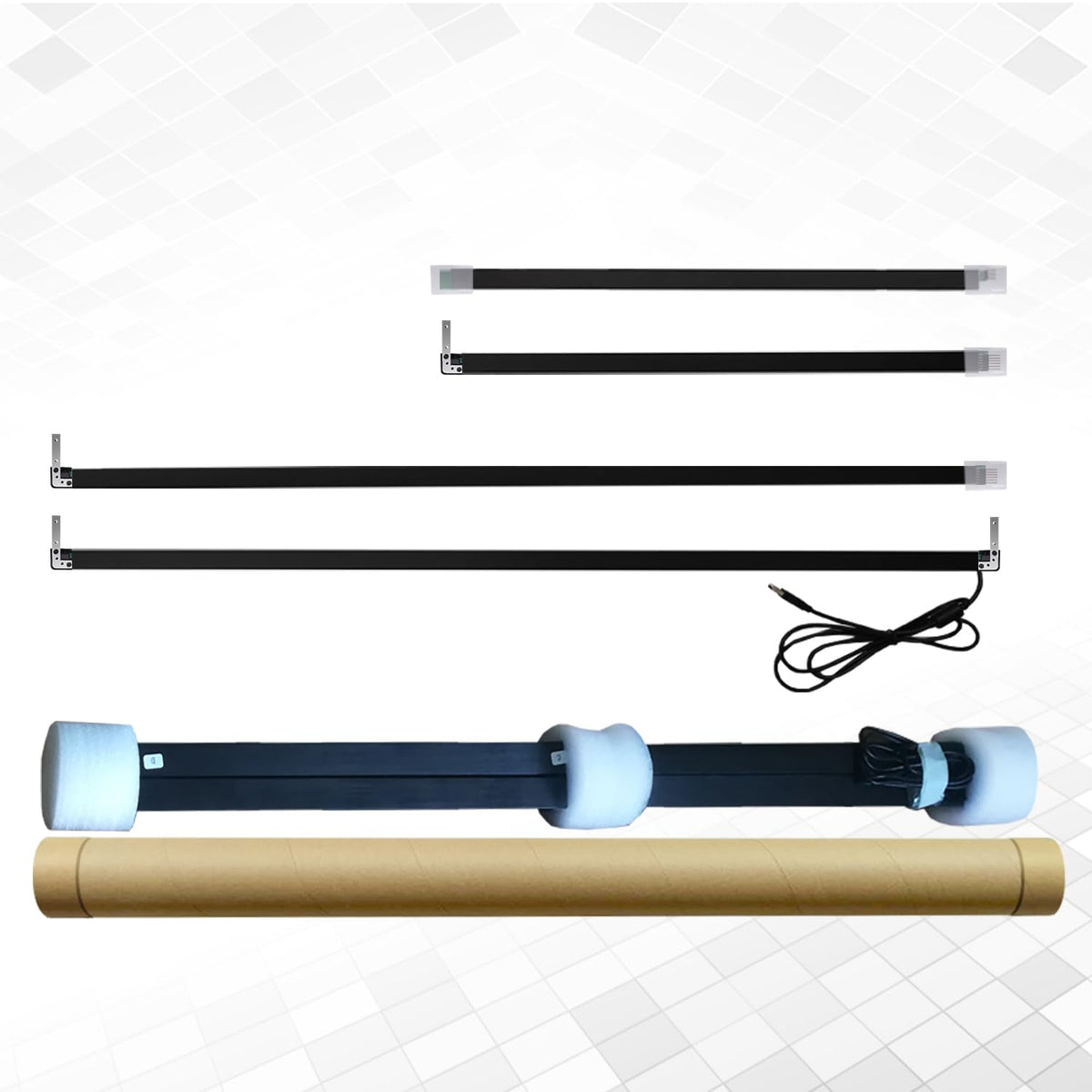Smooth curves and precise drawing across the overlay surface with no blind spots.