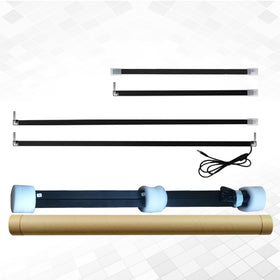 Smooth curves and precise drawing across the overlay surface with no blind spots.