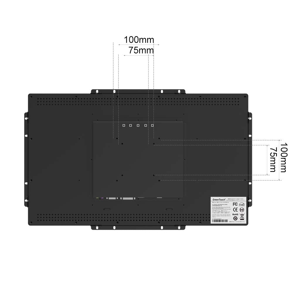 GreenTouch IP65-front sealed protection against dust and splashes in demanding settings.