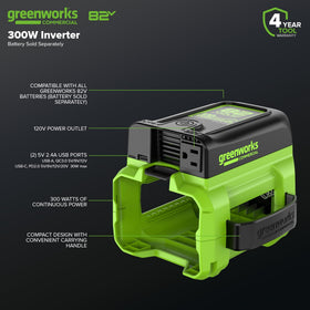 82PI1 inverter delivers continuous power for on-site devices