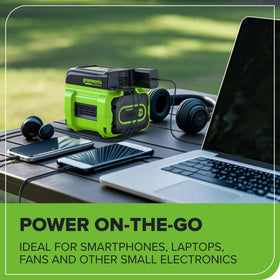 Low-noise operation of the Greenworks 82PI1 inverter