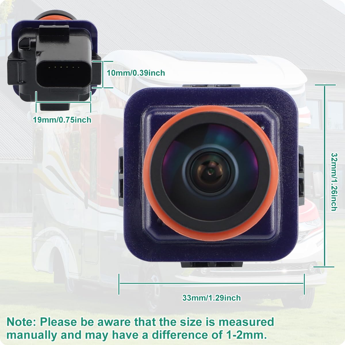 GreenYi EG1Z-19G490-A OE fitment close-up demonstrating easy plug-and-play replacement.