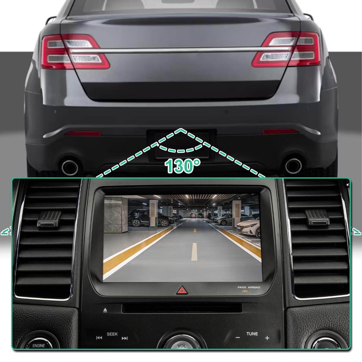 GreenYi EG1Z-19G490-A plug-and-play connector enables straightforward installation.