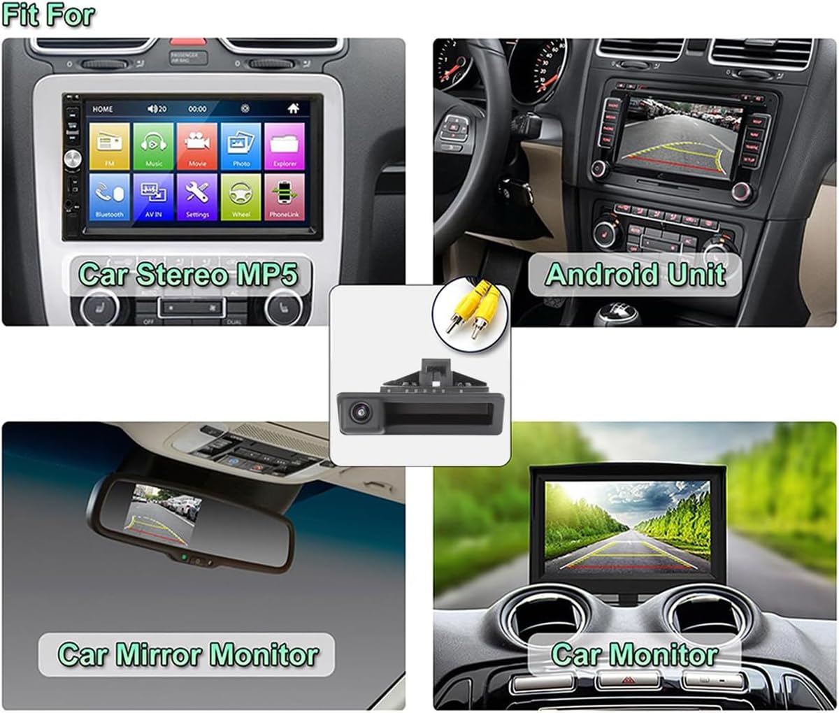 GreenYi installation in trunk handle showing straightforward OEM-replacement process