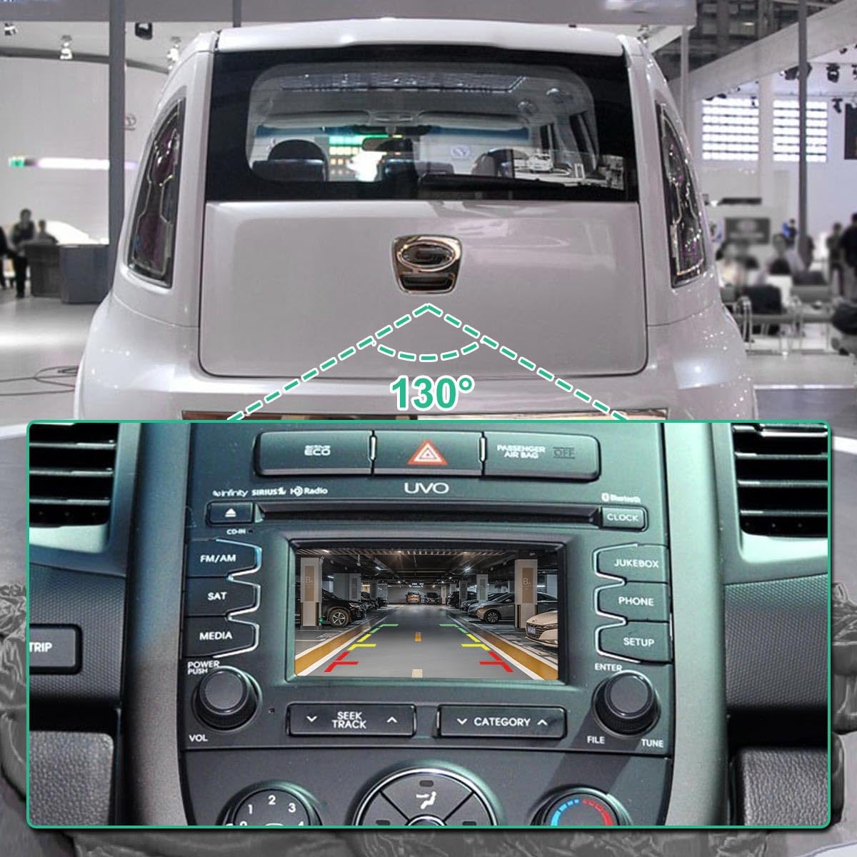 GreenYi Kia Soul weather-resilient camera for reliable outdoor use