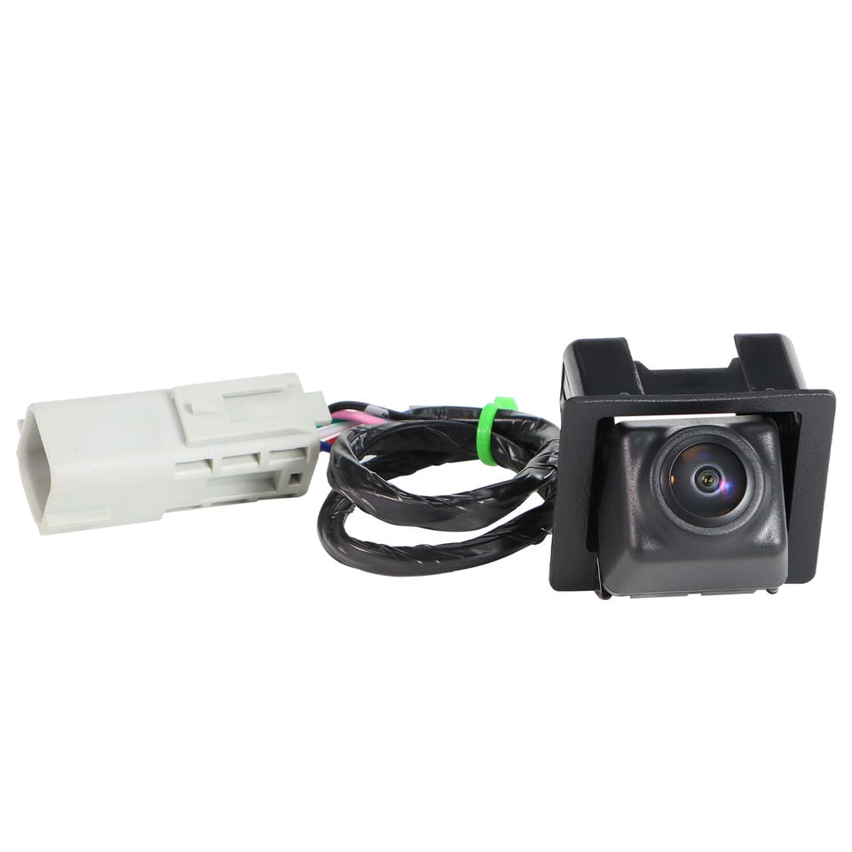 GreenYi backup camera for GMC Terrain provides clear rear view in daylight and low light.