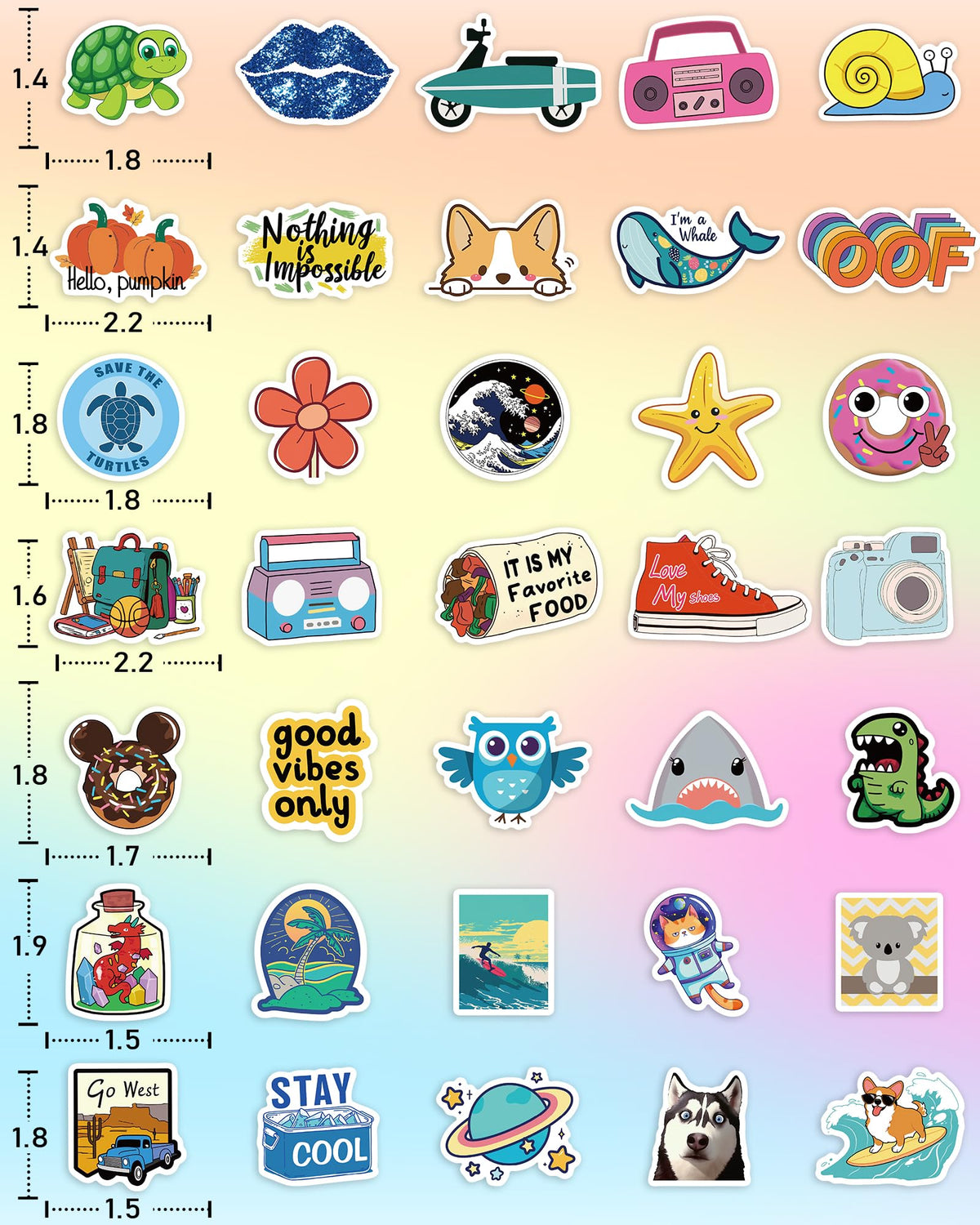 Greingways classroom decoration stickers offer versatile decor options for educators.