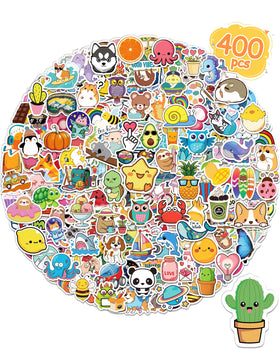 Greingways water bottle stickers collection adds playful color with waterproof durability.