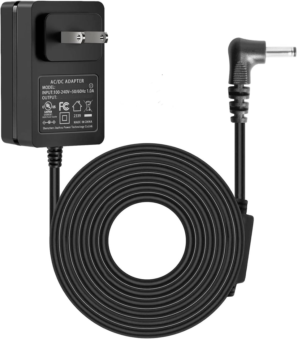 GRNPOWCN UL Listed 12V charger for Naclud X15, compact front view