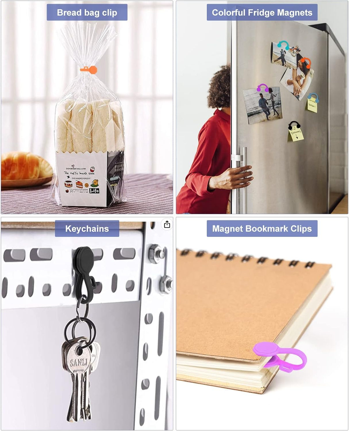GRODOE one-piece design clip keeps cords secured