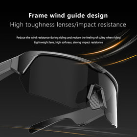 Grofulor Smart Glasses polarized lenses for glare reduction and vivid color