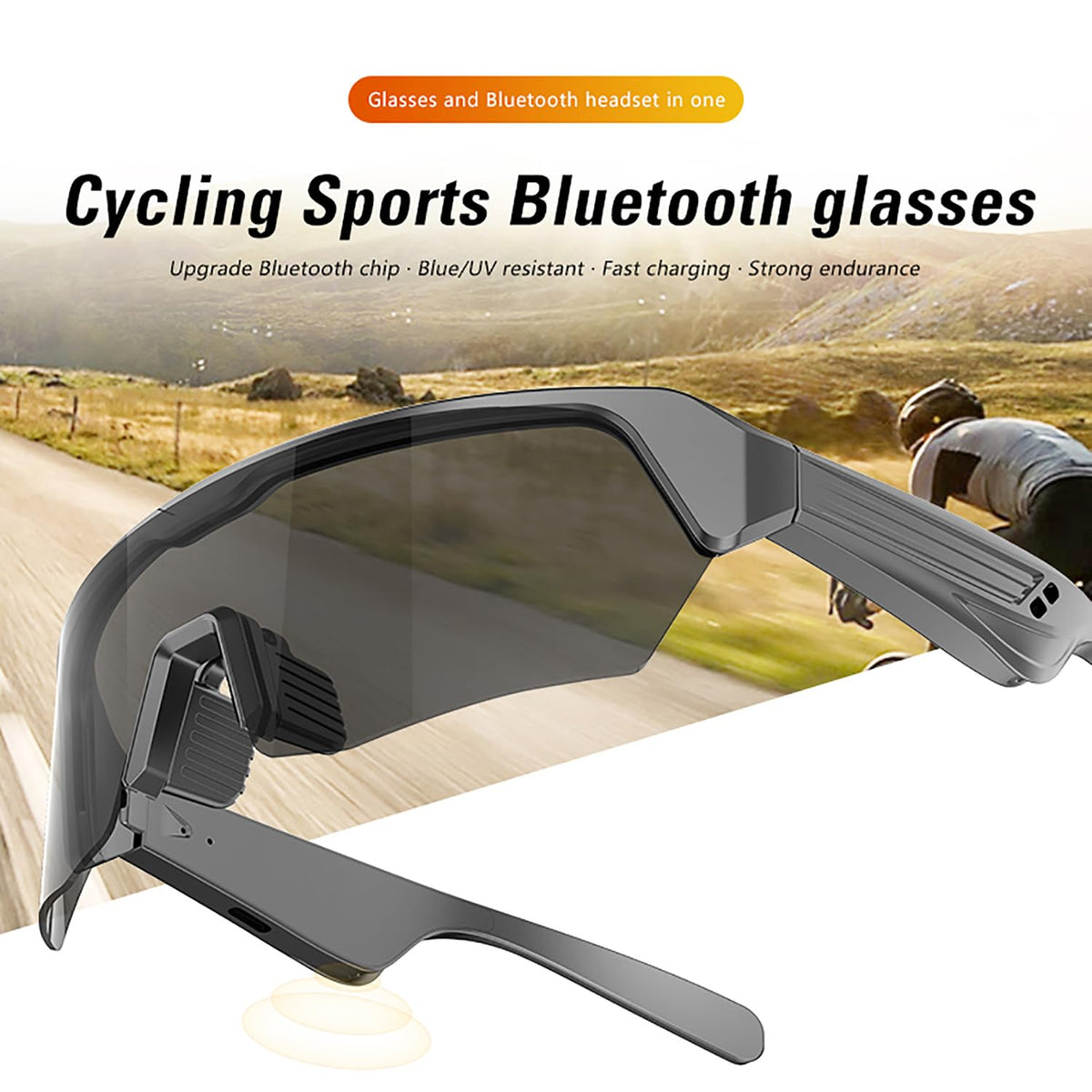 Grofulor Smart Glasses UV protection shields eyes from sun rays