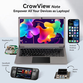 GrowCube CrowView Note full-featured Type-C enables seamless data and media transfer.